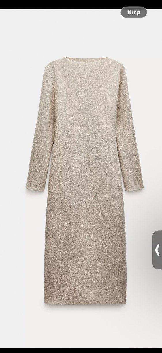 Zara yün elbise - Görsel 2