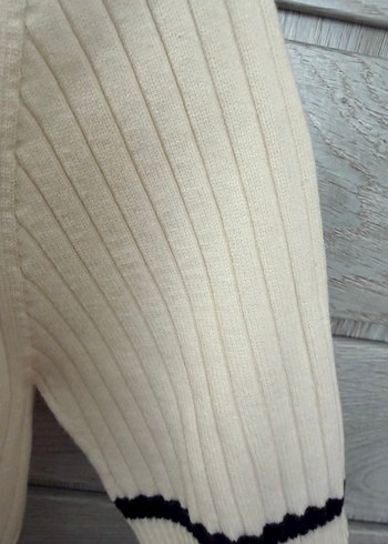 Miu Miu Beyaz Kısa Kollu Triko Tişört - Görsel 2