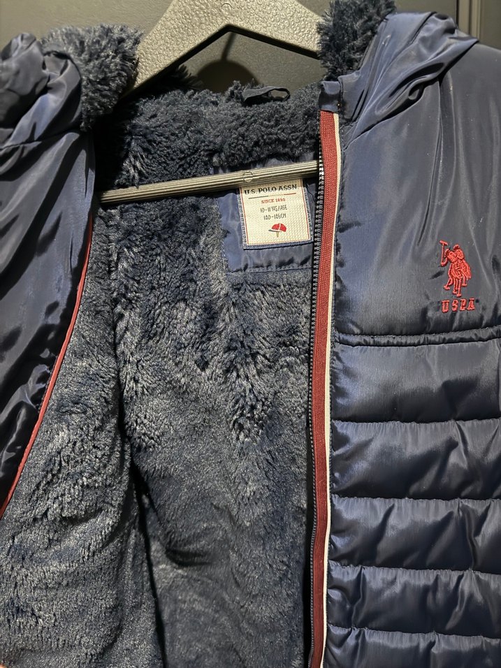 Erkek Çocuk Lacivert Kapüşonlu Fermuarlı Ceket - Görsel 3