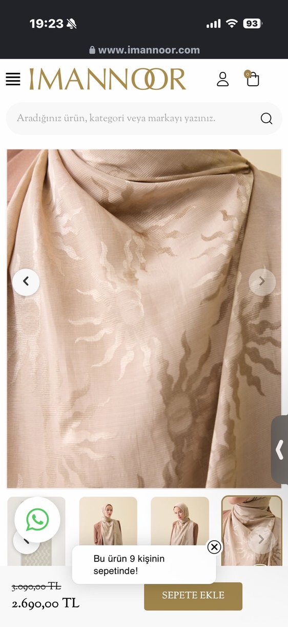 İmannoor şal - Görsel 2