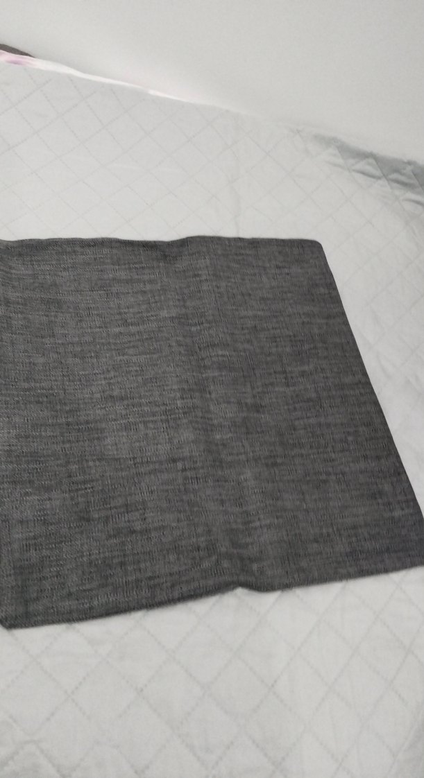 Gri Modern Düz kırlent kılıfı - Görsel 4