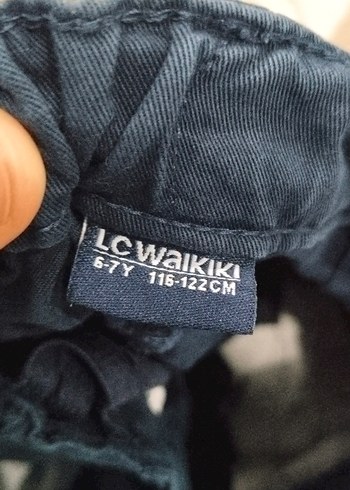 Erkek Çocuk Geniş Kesim Mavi Denim Şort - Görsel 4