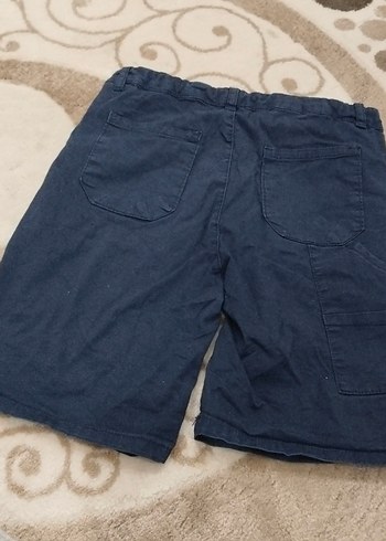 Lacivert Erkek Çocuk Denim Şort - Görsel 2