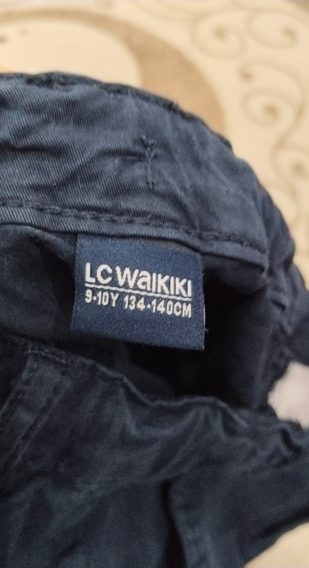 Lacivert Erkek Çocuk Denim Şort - Görsel 3