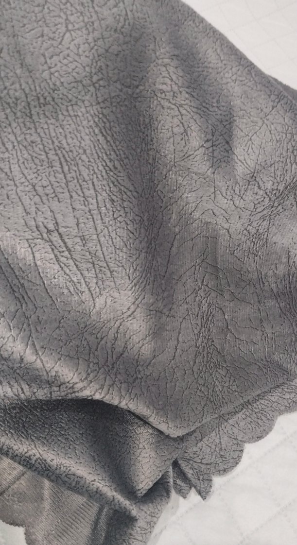 Gri Düz Modern Koltuk Örtüsü - Görsel 4