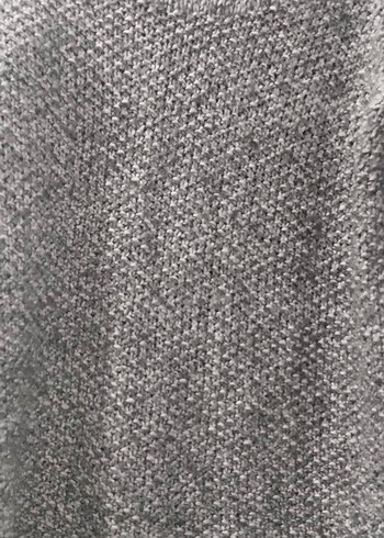 Gri Örgü Kadın Kazak Uzun Kollu - Görsel 2