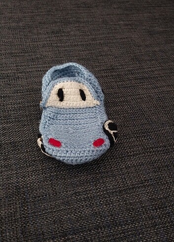 Çocuk el örgüsü patik  - Görsel 2