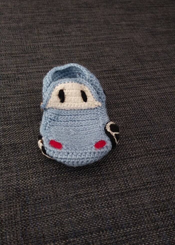 Çocuk el örgüsü patik  - Görsel 2