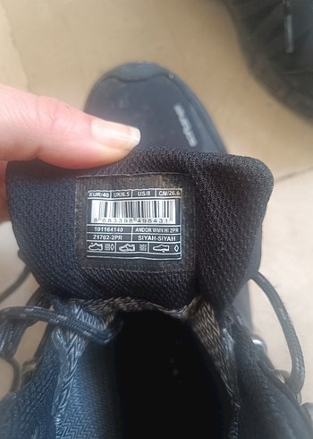 Siyah Bağcıklı Erkek Outdoor Bot - Görsel 4