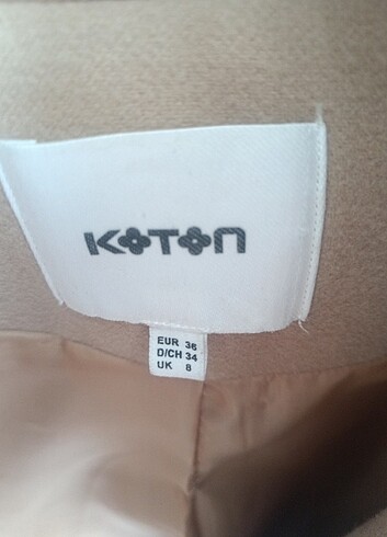 m Beden camel Renk Kaşe kaban