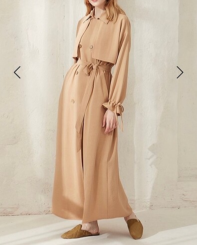 36 Beden ten rengi Renk #ferace #trençkot #kap #pardesü #zara #lcw