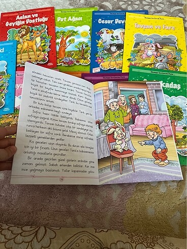 #kitap #hikaye #set #takım #ilkokul #okuma - Görsel 6