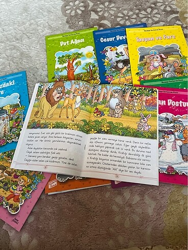#kitap #hikaye #set #takım #ilkokul #okuma - Görsel 9