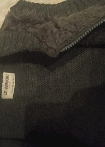 takas Siyah Kürklü yelek - Görsel 2