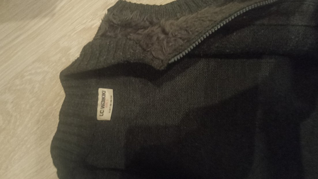 takas Siyah Kürklü yelek - Görsel 2