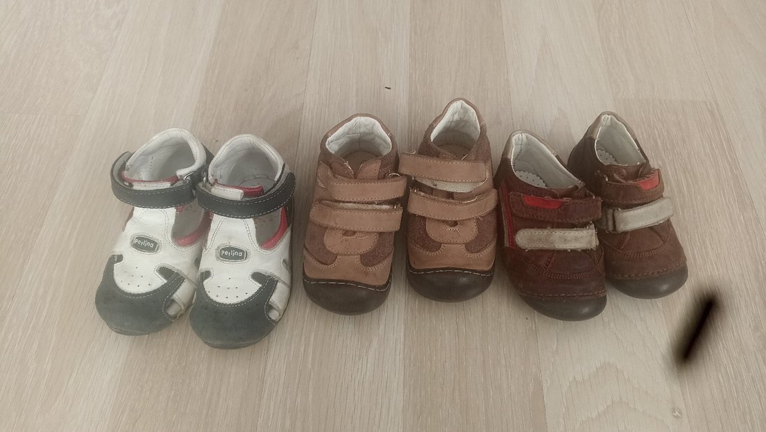 Kahverengi Tokalı Erkek Bebek İlk Adım Ayakkabısı - Görsel 3