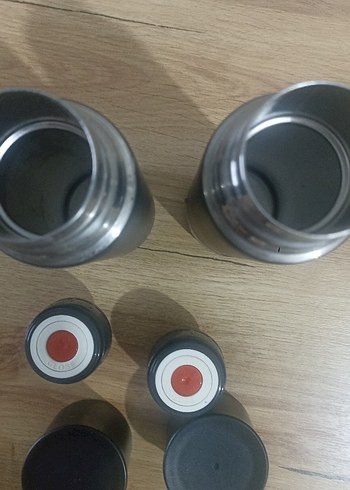 Siyah Çocuk Termos Şişeleri Seti - Görsel 3