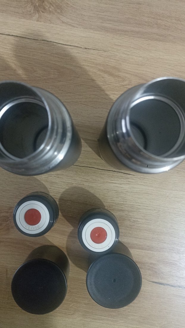 Siyah Çocuk Termos Şişeleri Seti - Görsel 3