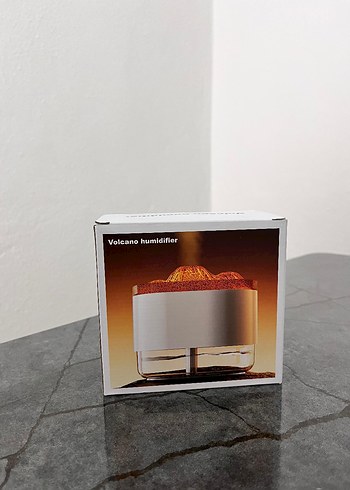 Siyah Volkan Tasarımlı Hava Nemlendirici - Görsel 2