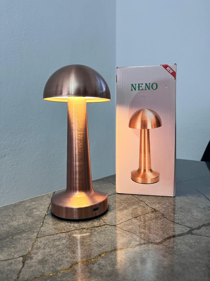 Pembe NENO Masa Lambası - Görsel 3