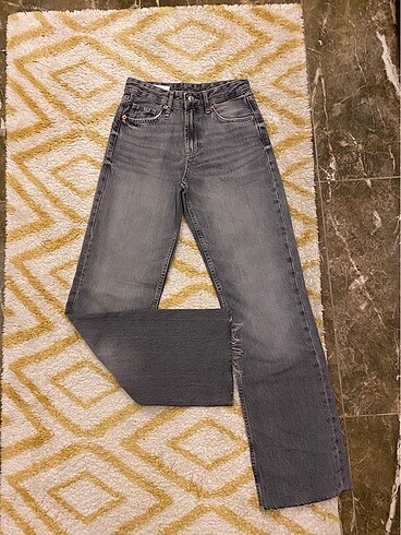 xs Beden gri Renk Zara jeanler