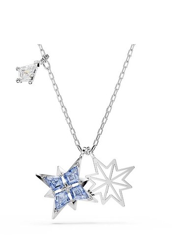 Symbolica Mavi Yıldızlı Rodyum Kolye - Görsel 3