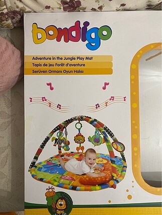 Bondigo serüven ormanı oyun halısı