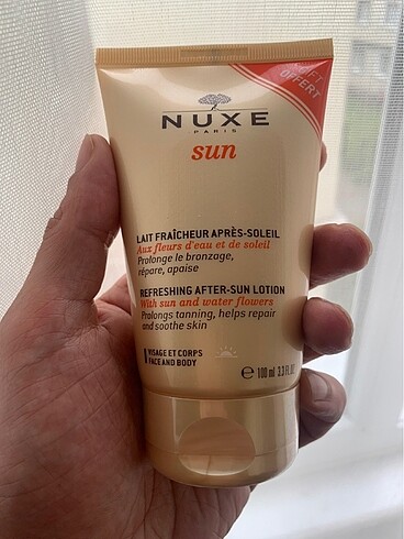 Nuxe sun refreshing after-sun lotion güneş sonrası bakım kremi