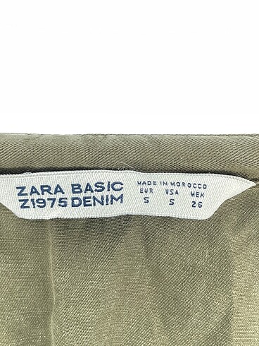 s Beden haki Renk Zara Gömlek %70 İndirimli.