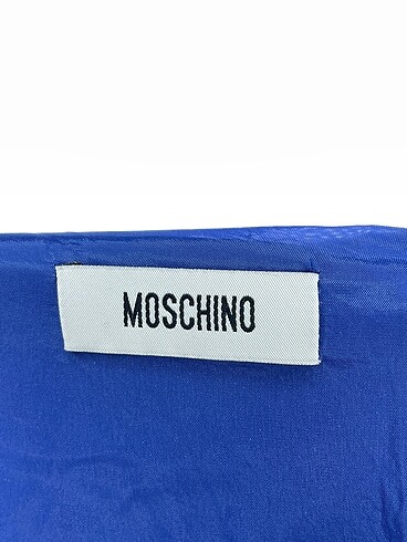 44 Beden lacivert Renk Moschino Uzun Elbise %70 İndirimli.