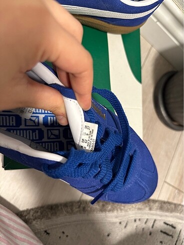 42 Beden lacivert Renk PUMA ORJİNAL ERKEK SPOR AYAKKABI.