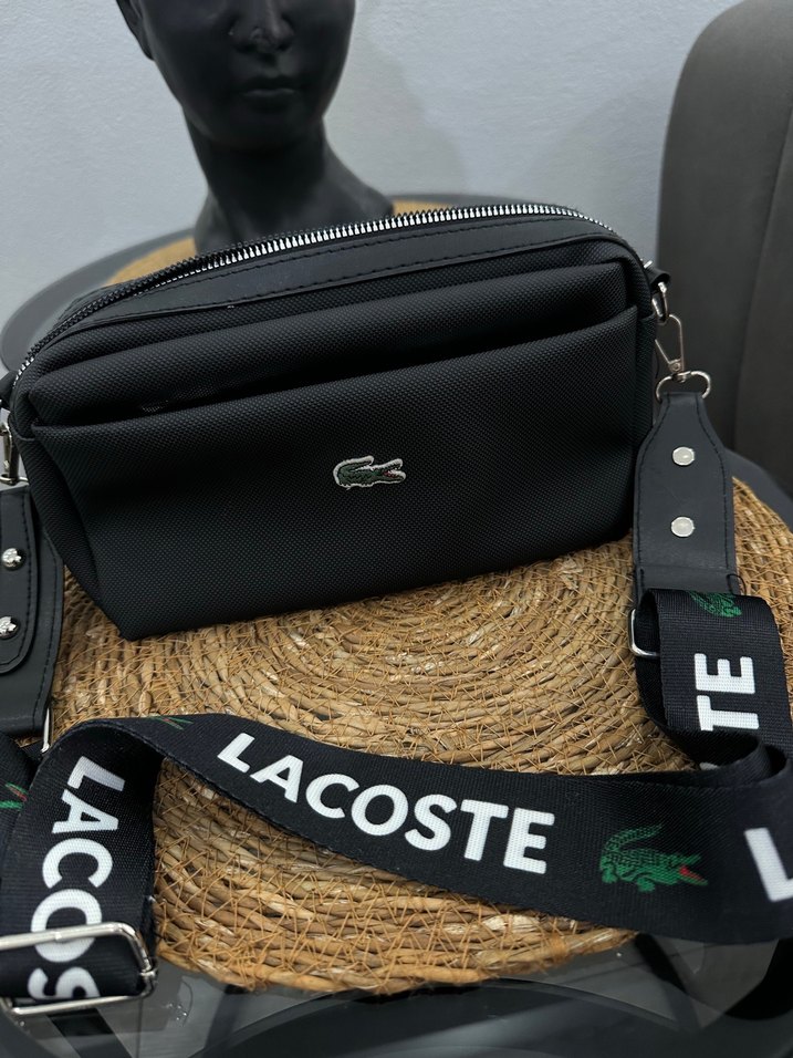 Siyah Deri Kadın Çapraz Çanta - Görsel 3