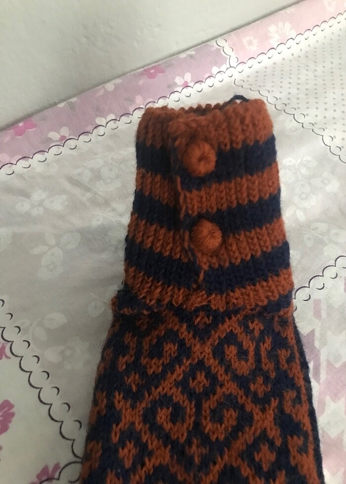 Kahverengi mavi patik - Görsel 2