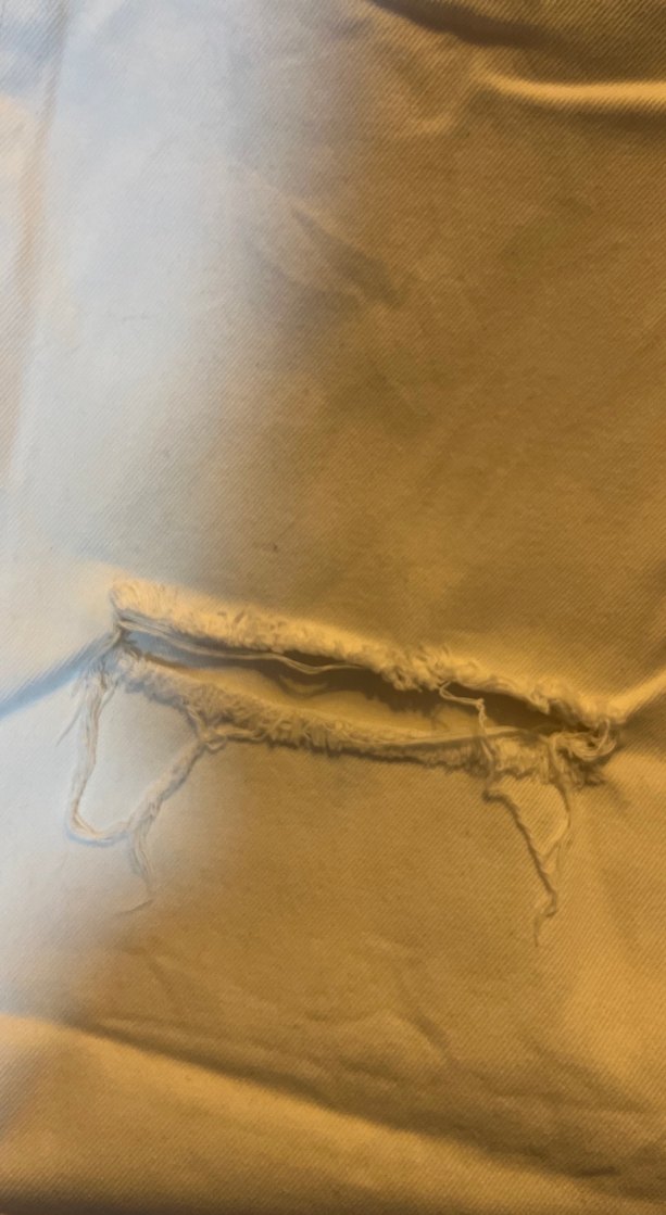 Beyaz Kadın Kot Pantolon - Görsel 4