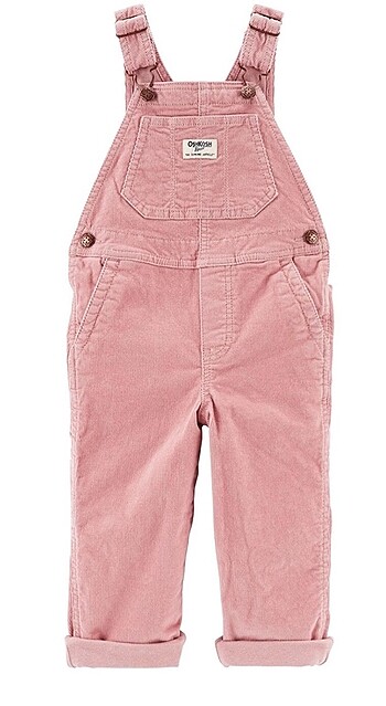 Oshkosh Oshkosh pembe kız bebek salopet