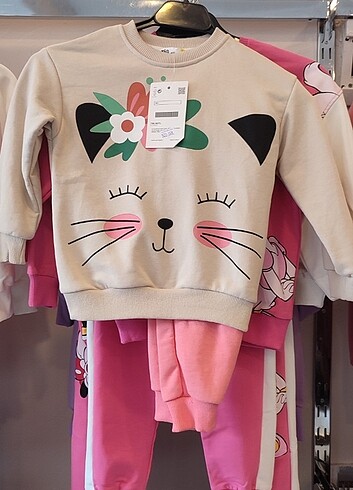 Kız Çocuk Pijama Takımı 