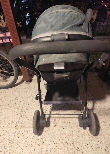 9- 36 kg Beden Gri Bebek Arabası
