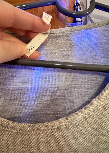 Gri Baskılı Elbise - Görsel 3