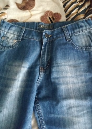8 Yaş Beden mavi Renk Erkek Çocuk Kot Pantolon