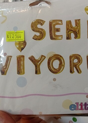 Seni seviyorum çoklu folyo balon 