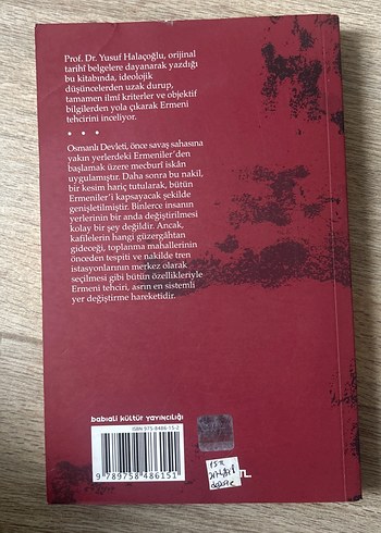 Ermeni Tehciri - Prof. Dr. Yusuf Halaçoğlu