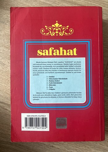 Safahat - Mehmed Akif Ersoy Tam Metin