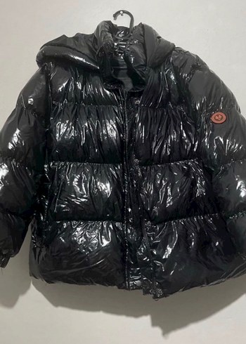 Parlak şişme mont - Görsel 2