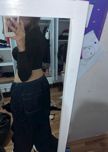 m Beden siyah Renk urban outfitters pantolon