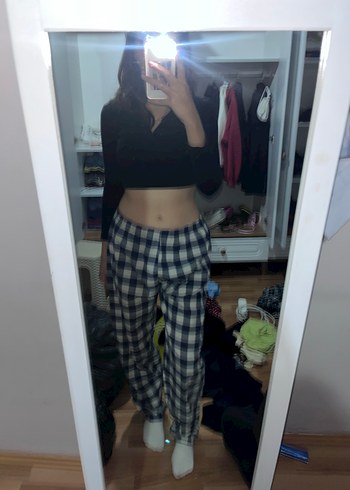 Zara kareli eşofman