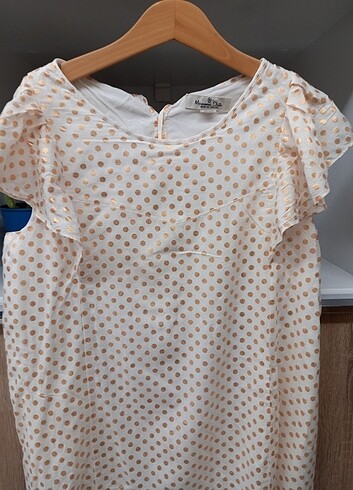 11-12 Yaş Beden Massimo Dutti çocuk elbise