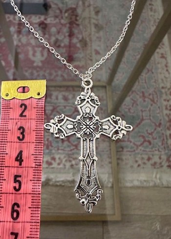Gothik Punk Haç Kolye - Görsel 5