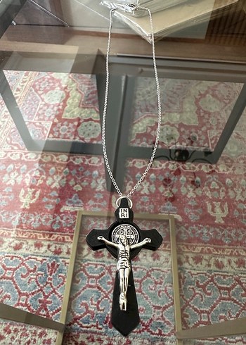 İsa Haç Kolye (Zincirli) - Görsel 4