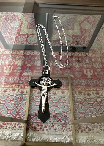 İsa Haç Kolye (Zincirli) - Görsel 2