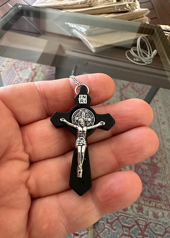 İsa Haç Kolye (Zincirli) - Görsel 5